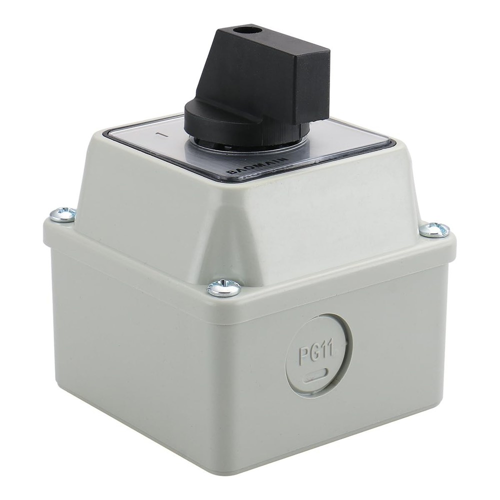 Universal Rotary Changeover Switch --S with Small Master Switch Exterior Box ...