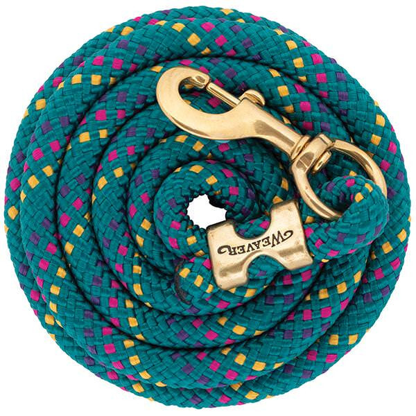 Poly Lead Rope with Solid Brass Snap