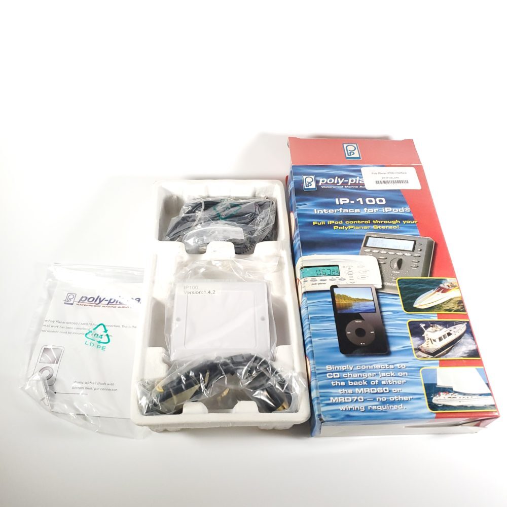 POLY-PLANAR IP-100 iPod Interface for MRD60 MRD70 Marine Stereo System