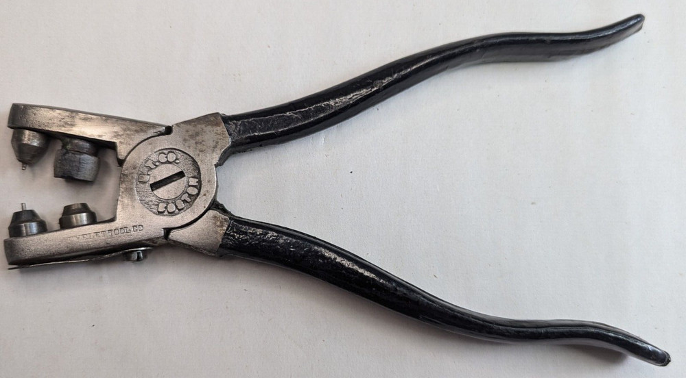 Double Punch Tool EYELET TOOL CO. ETCO