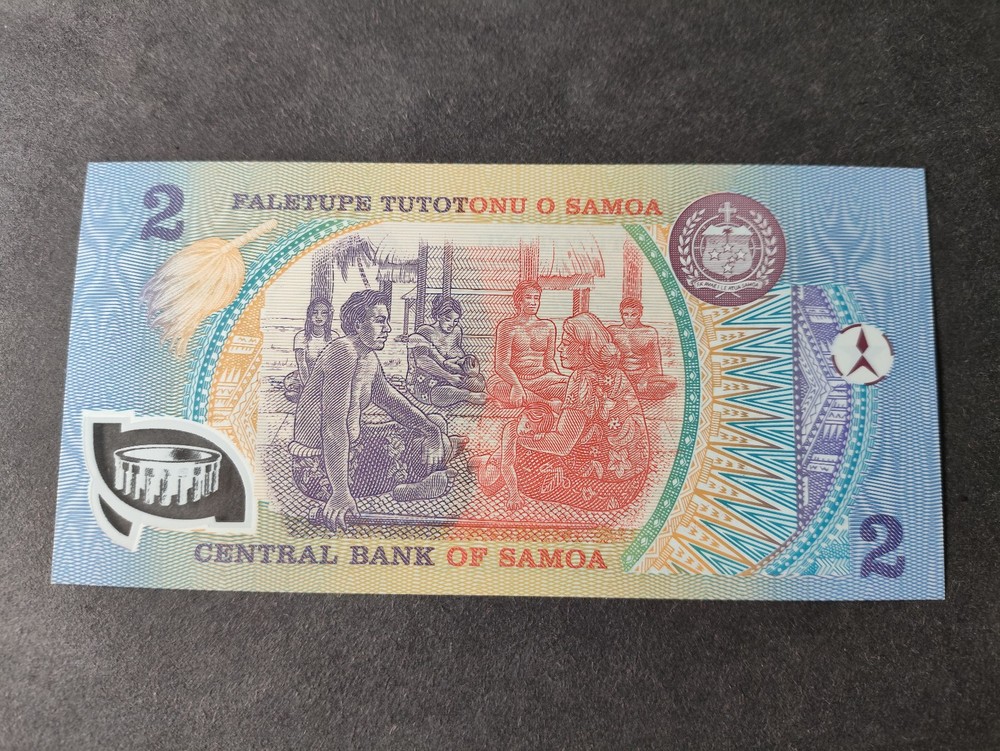 2003-9 Western Samoa 2 Tala Banknote - Commemorative - UNC