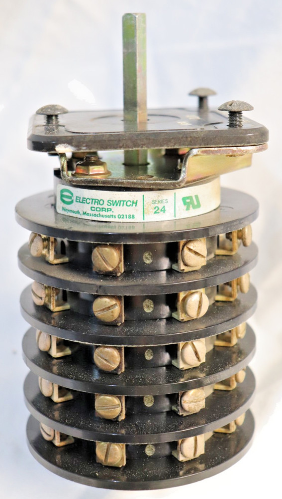 24205B Electroswitch Rotary Selector Switch Control Panel Switchgear Electro Sel