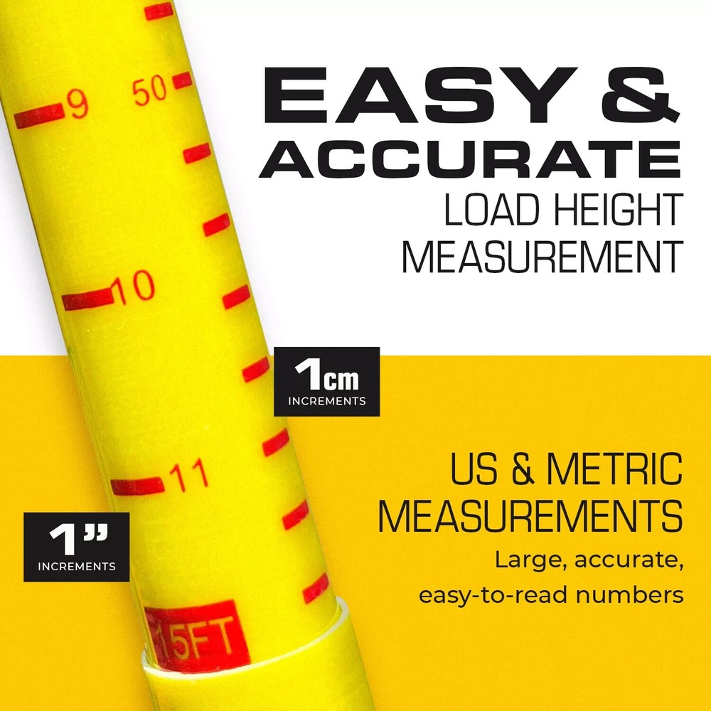 QuickClick Compact Plus Load Height Measuring Stick (Up To 15')