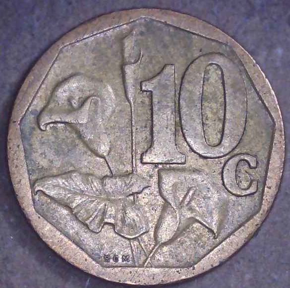 South Africka - 2008 - 10 Cents