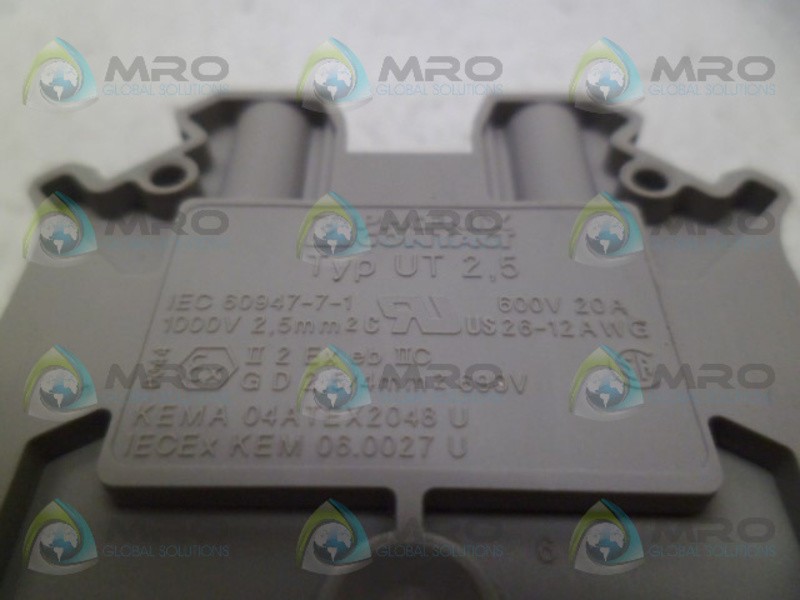 PHOENIX CONTACT UT2,5 TERMINAL BLOCK NSNP