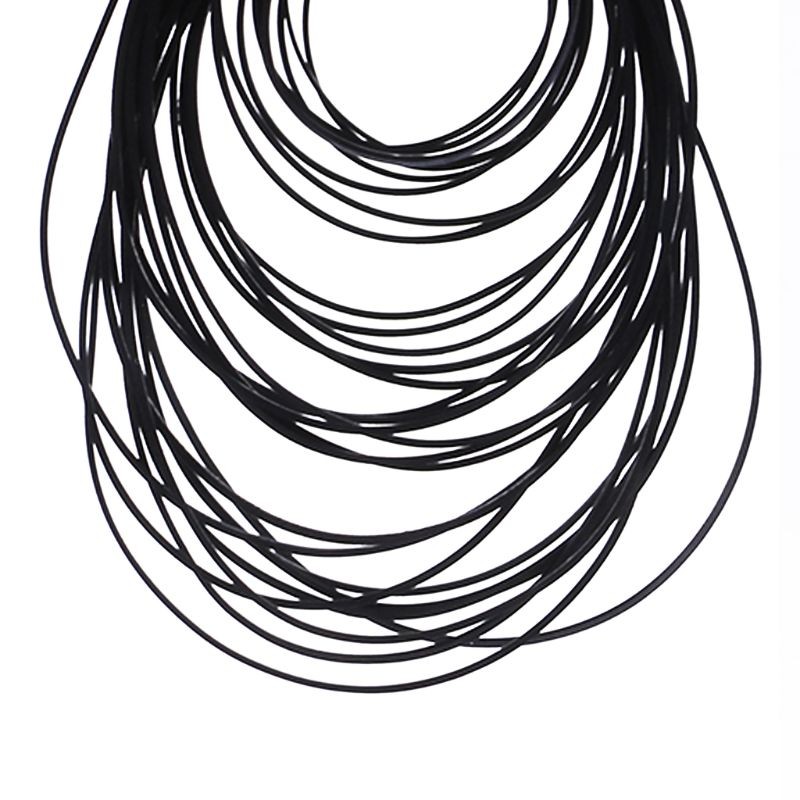 Rubber Belt Replacement for LP Vinyl Record Player Phono Belt-Driven Turntable