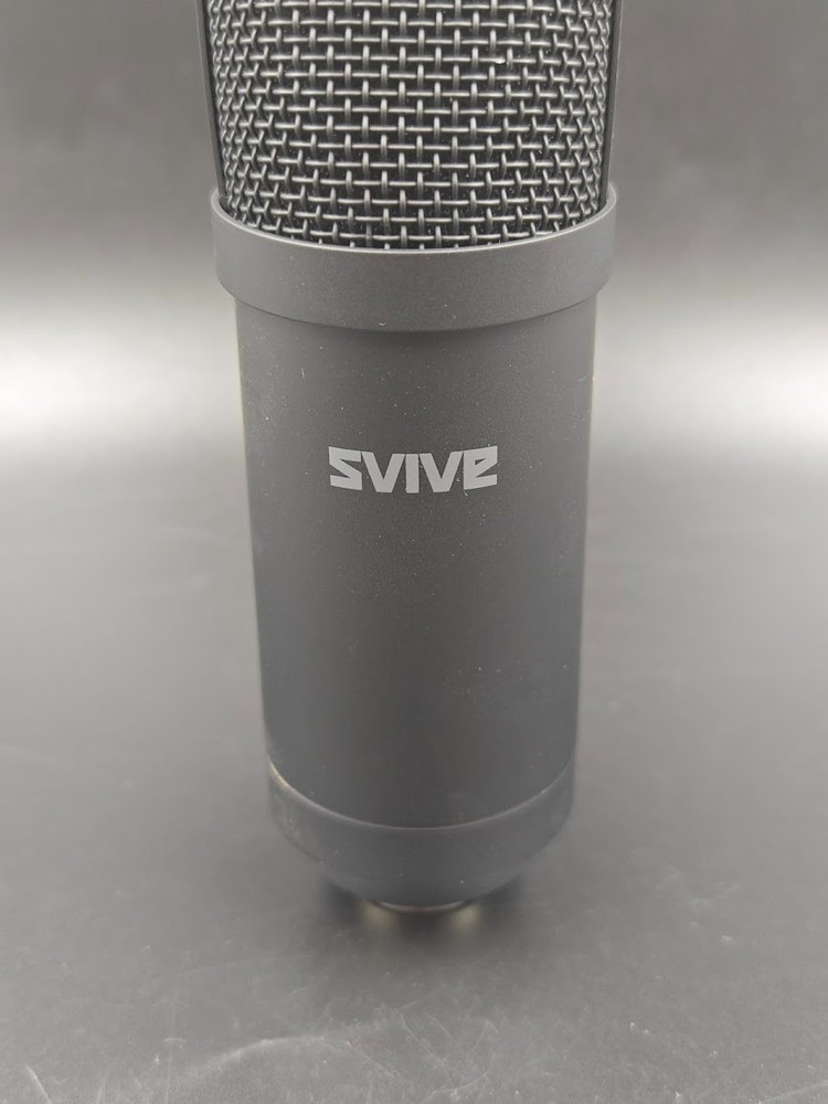 Svive Hydra XLR Studio Microphone Black Used Working