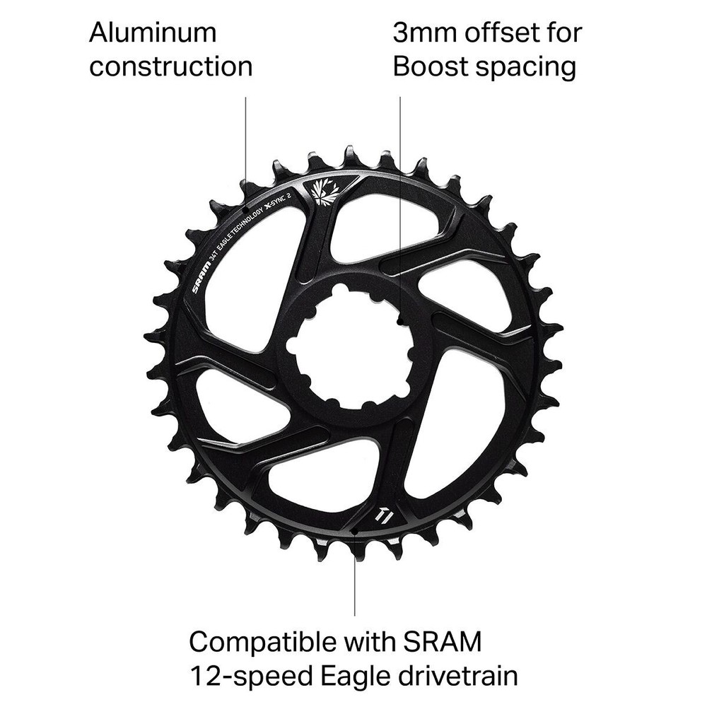 SRAM X-Sync 2 Eagle 12-Speed Direct Mount Chainring - Boost