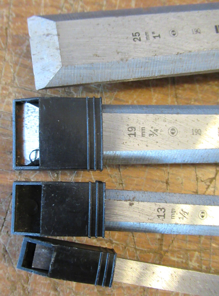 IRWIN Marples 4Pc Bevel Edge Woodworking Chisel Set 1/4" - 1"