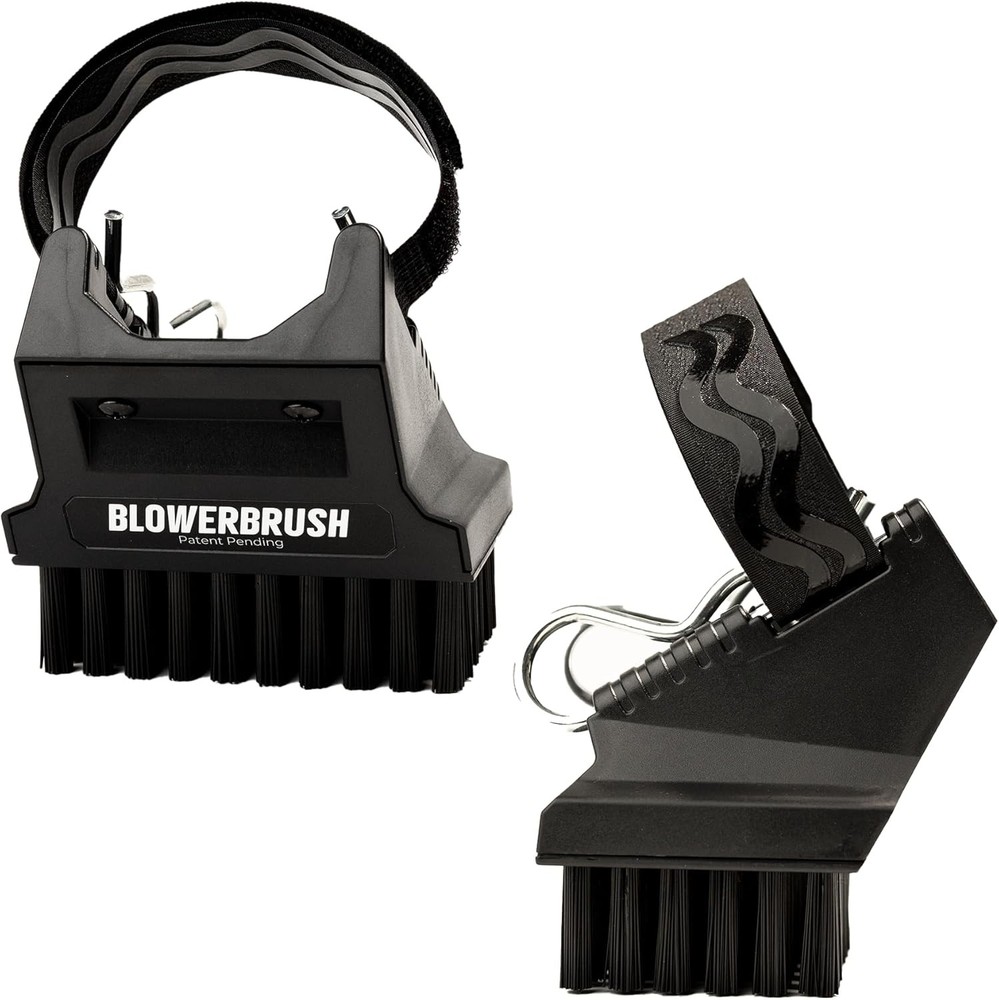 Blower Brush Universal Leaf Attachment – Effortlessly Clear Black