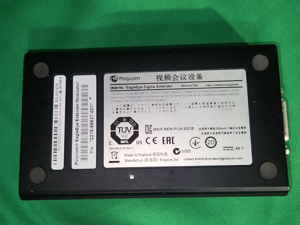 Polycom Eagle Eye Digital Extender Modulator 2215-66627-001