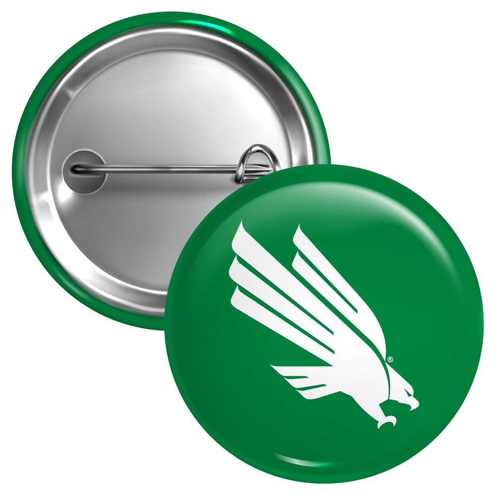 North Texas Button Pin - 3 Size Options