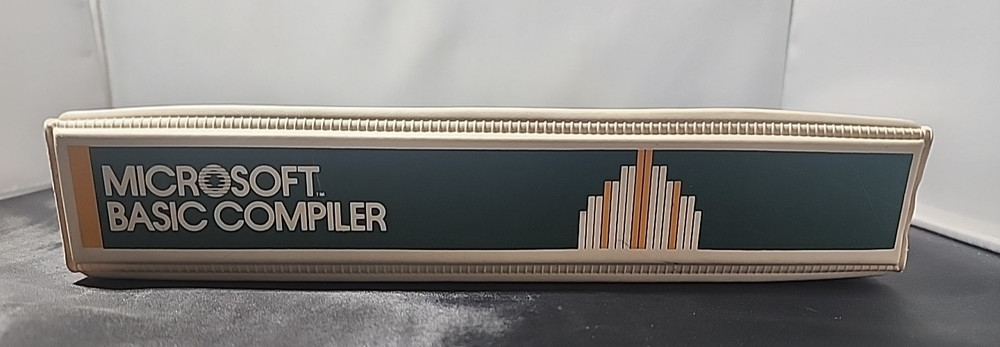 Vintage 1981 Microsoft BASIC Compiler Manual & Binder - CP/M-80 NO DISKS