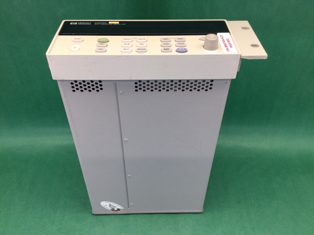 HP 34970A Data Acquisition Logger Switch - POWERS ON - UNTESTED