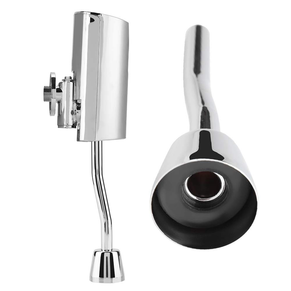 Automatic Sensor Urinal Flush Valve, Intelligent Faucet, Wall Mounted, Touchl...