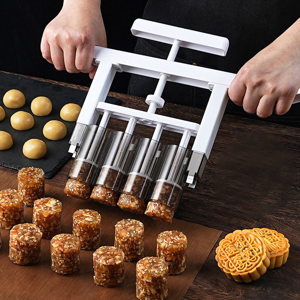 Stuffing Dough Quantitative Artifact Peach Cake Divider Hand-Pressed CW