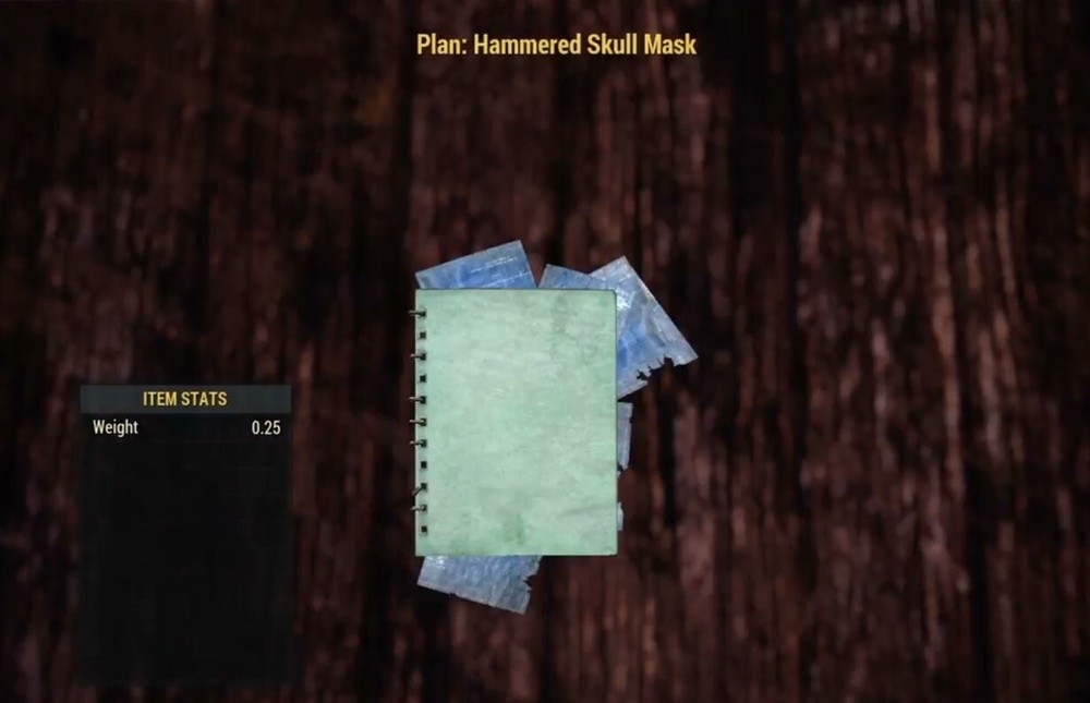 (Xbox) Hammered Skull Mask Plan