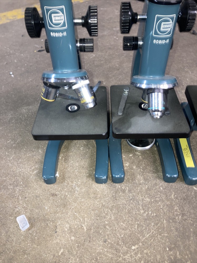 Vintage Cenco Microscope 60910 60910-11