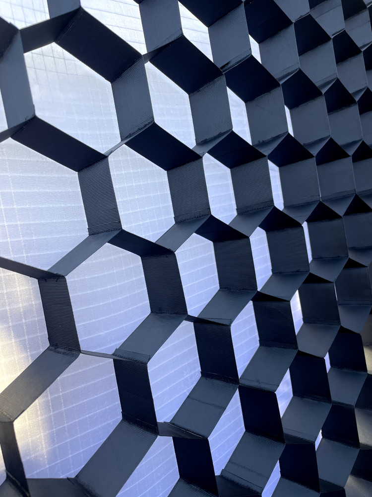 8' x 8' - Hexo Control Grid Soft Egg Crate w/Carry Case ( LCD )