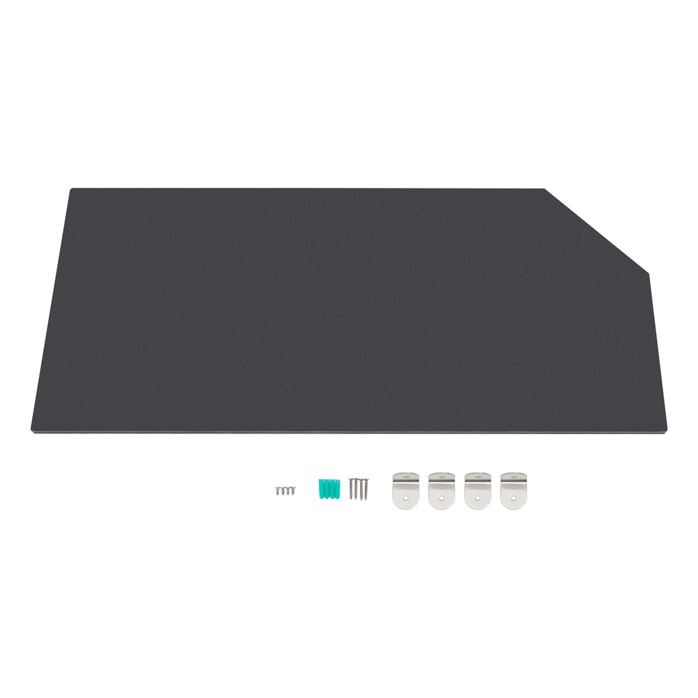 Bevel Angle Urinal Partition Panel Wall Mounted Urinal Screen Toilet Partition