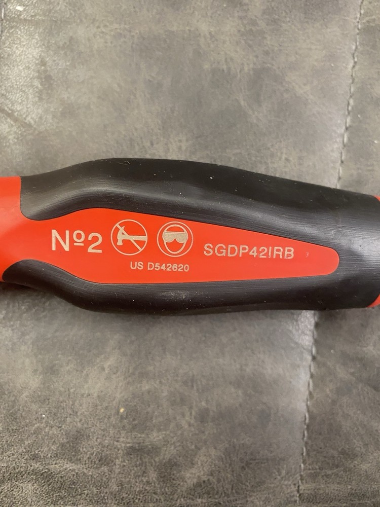 Snap On Screwdriver Set Red Soft Grip