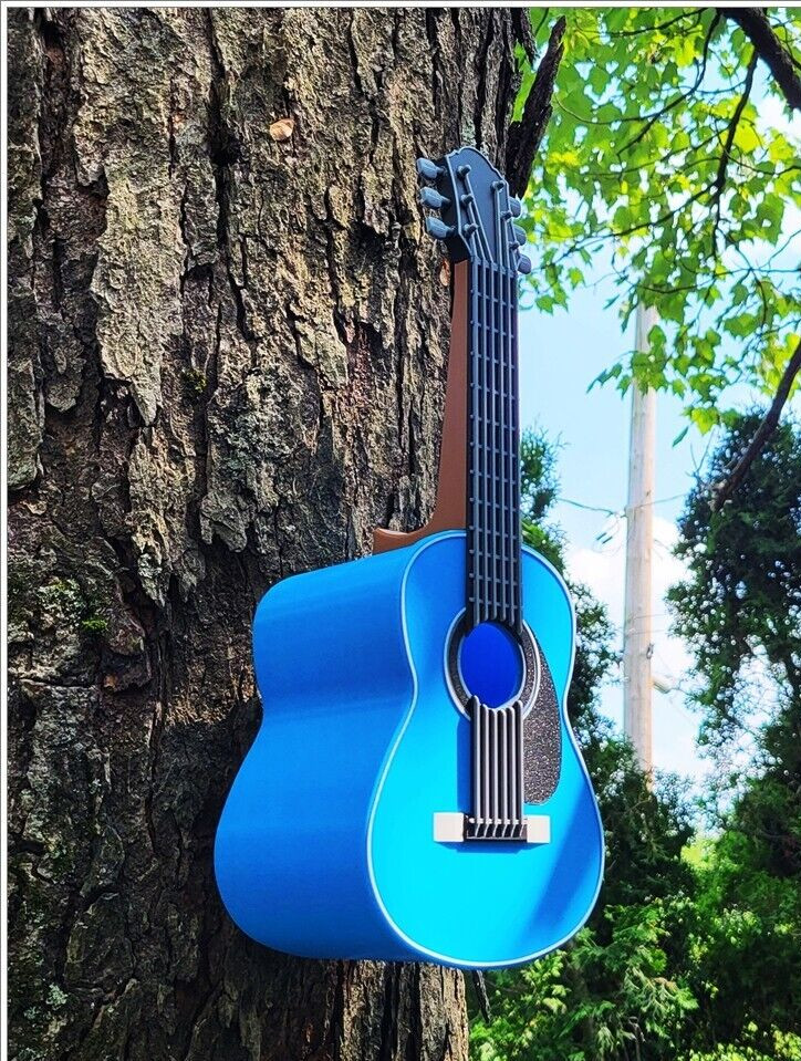 Guitar Bird House - Many Colors