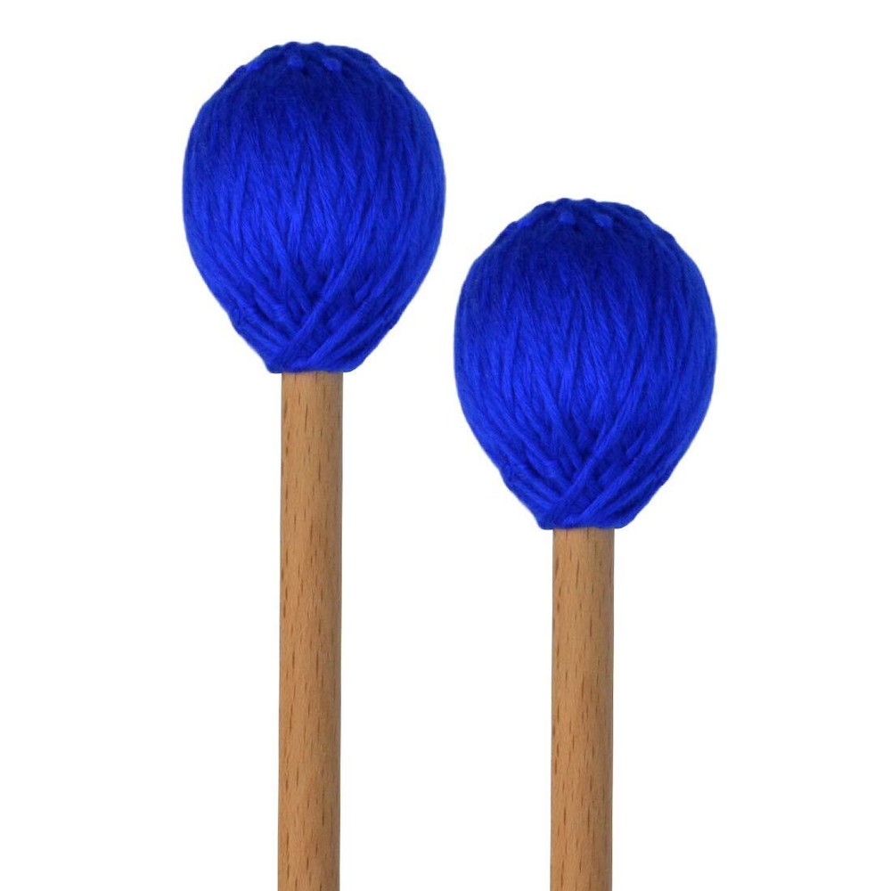 Medium Hard Yarn Head Keyboard Marimba Mallets with Maple HandlesPack of 2 Bl...