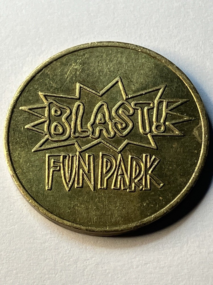 Blast Fun Park Arcade Game Token 22mm #tq1