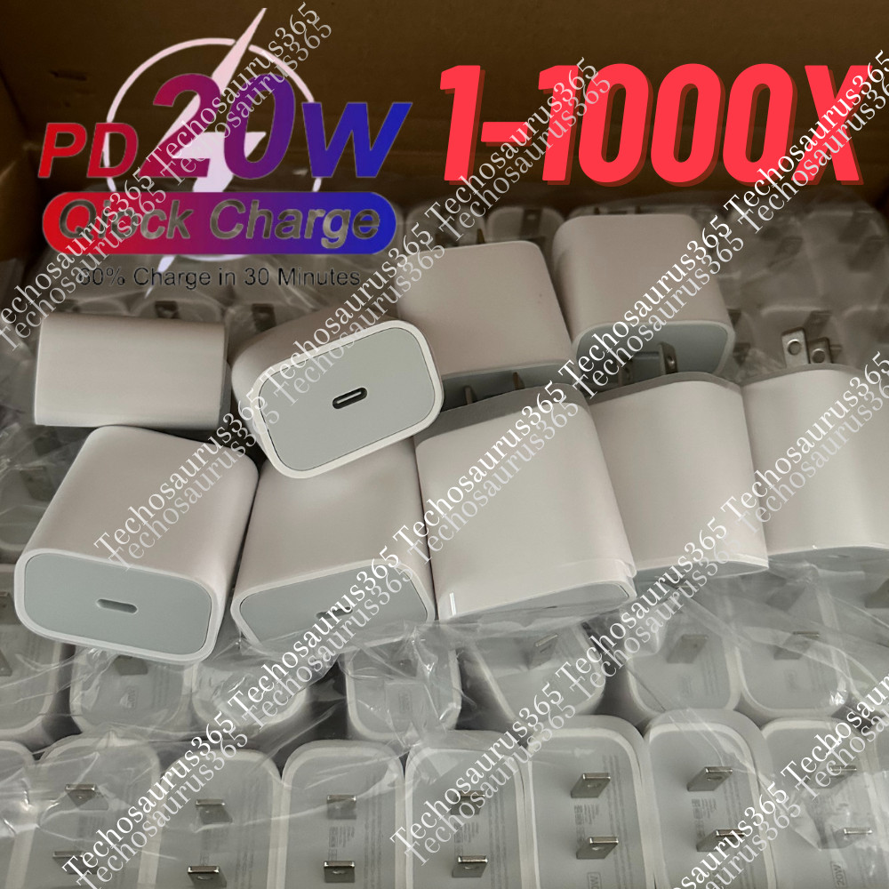 Lot 20W USB Type C Power Adapter Fast Charger Cube Block For iPhone iPad Android