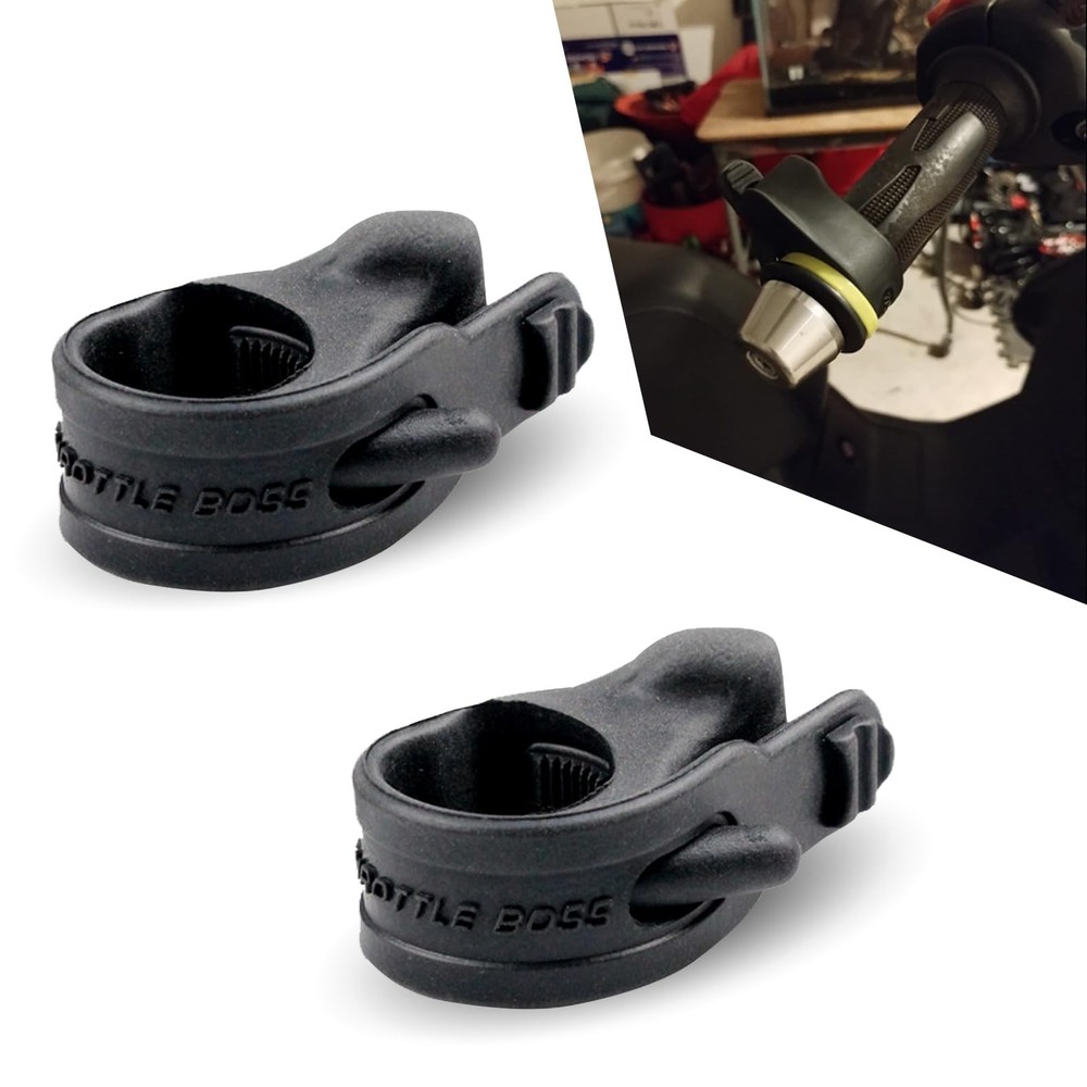 getfay 2 PCS Motorcycle Throttle Modification Aid, 2 PCS, Black