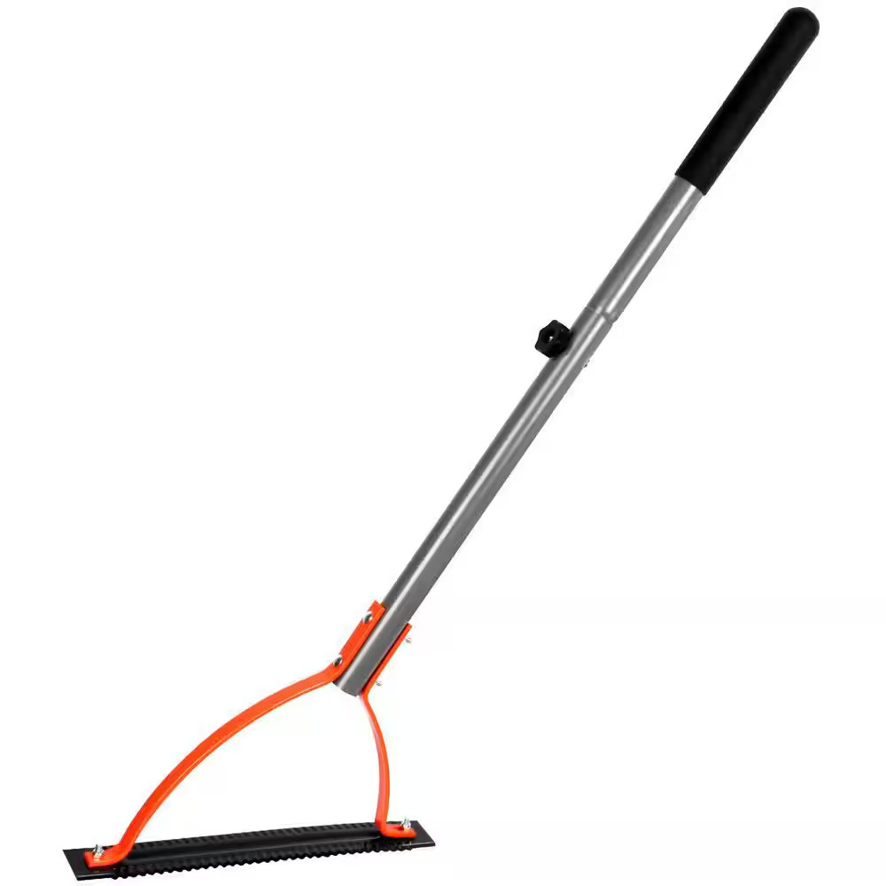 41 In. Steel Handle Serrated Double-Edged Blade Weeder