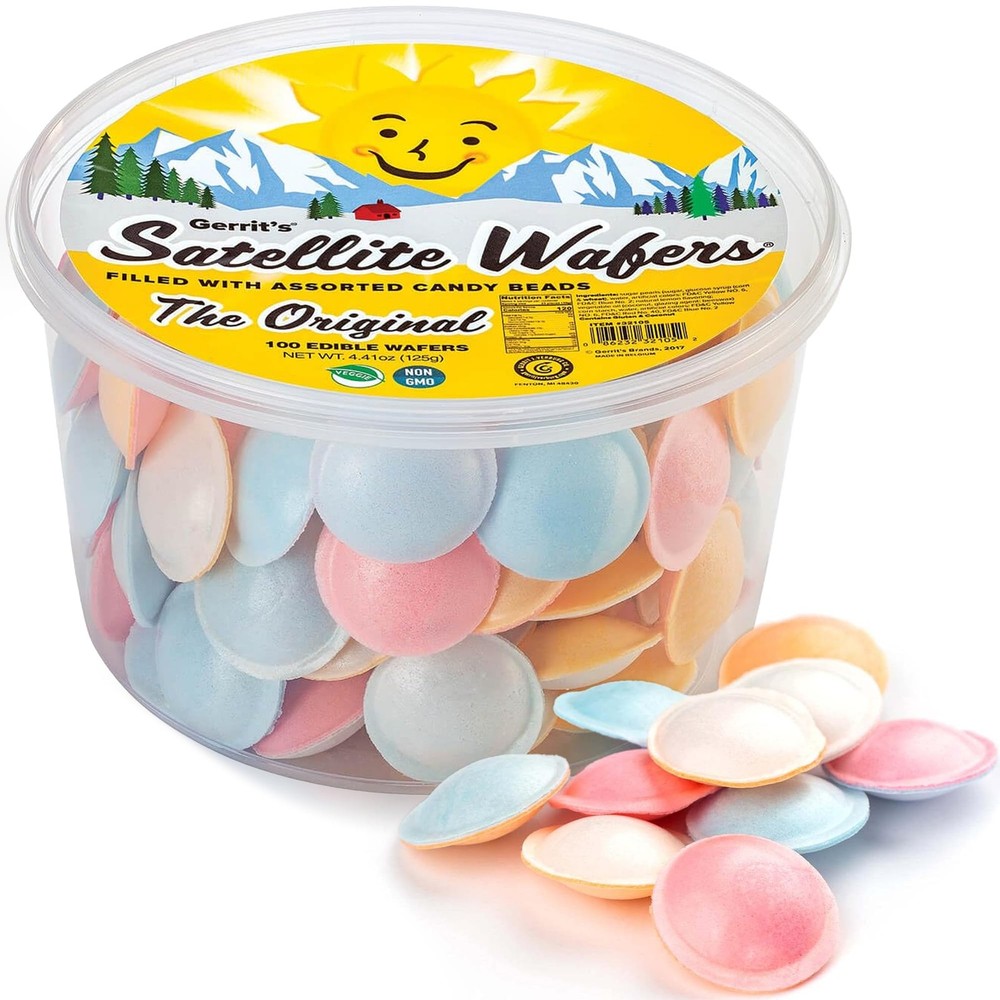 Gerrits Satellite Wafers Tub 100ct