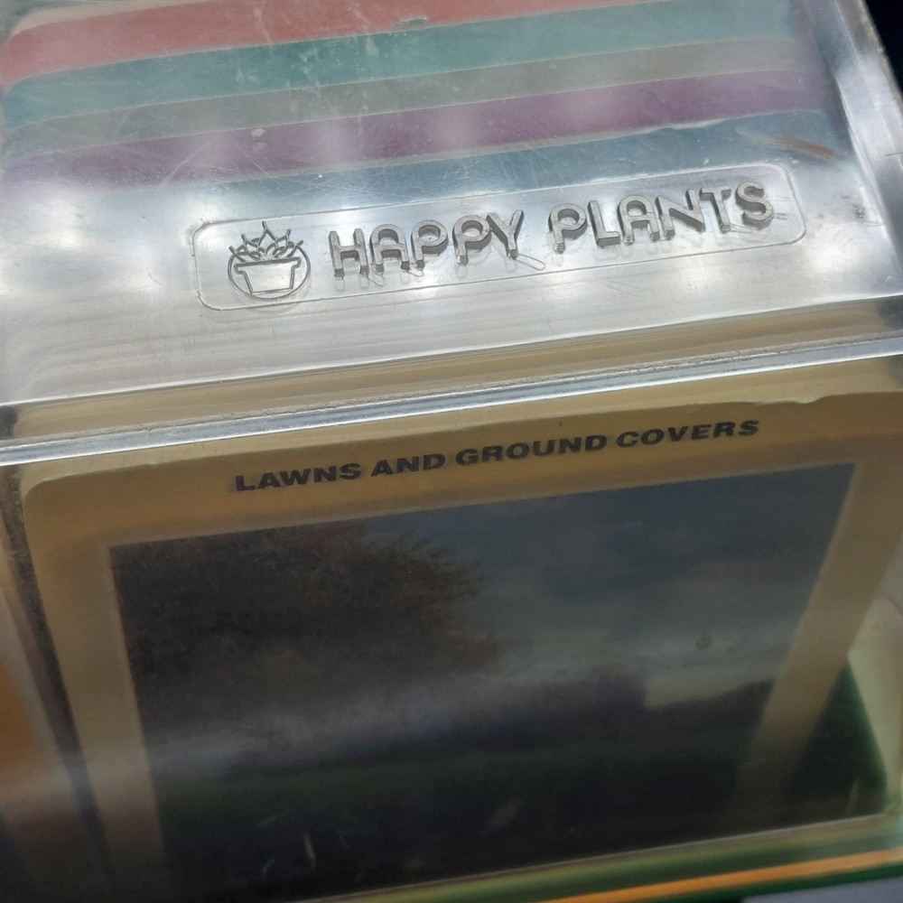 1978 Tree Communications Happy Plants Guide Cards And Container Vintage