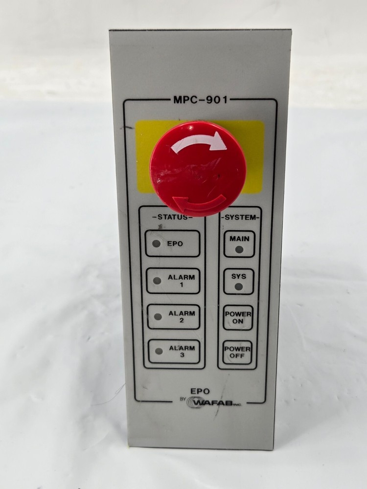 WAFAB MPC-901 EPO WETBENCH CONTROLLER