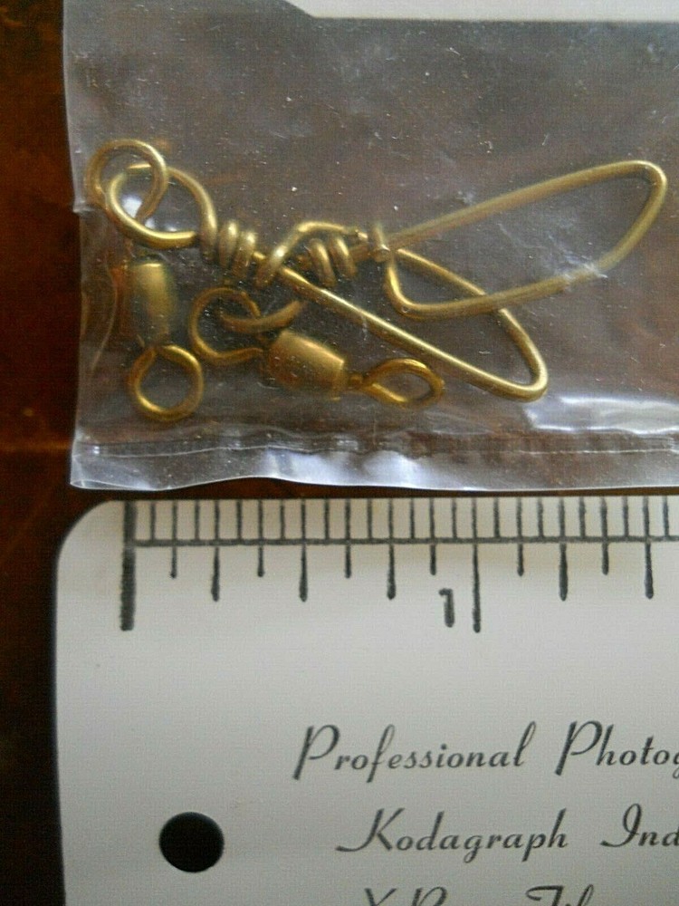 PERFECT #211 MODEL AIRPLANE LINE SWIVELS, LARGE (2 PKGS CONTAINING 2 EACH, NEW)
