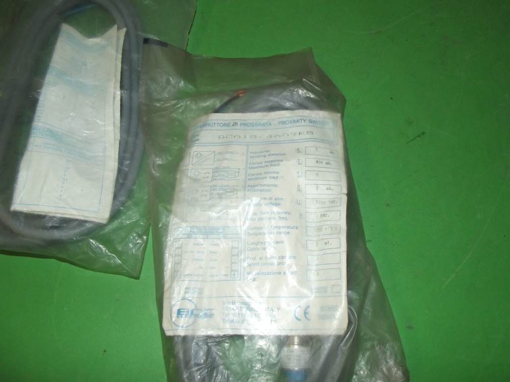 BDC electronic DCA18/4609KS PROXIMITY SWITCH