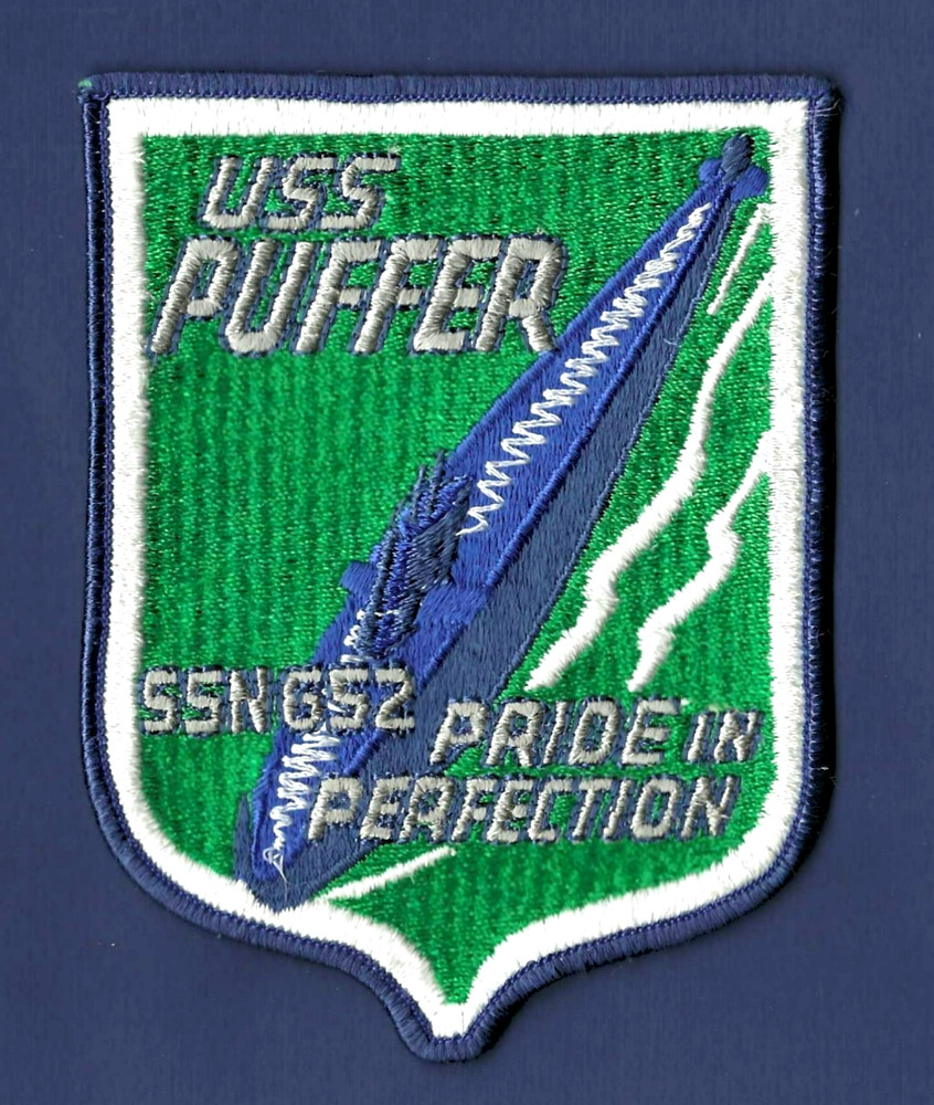 USS PUFFER SSN-652 Nuclear-Powered Submarine Patch