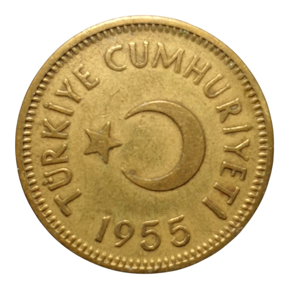 Turkey 1955 Coin 25 Kurus