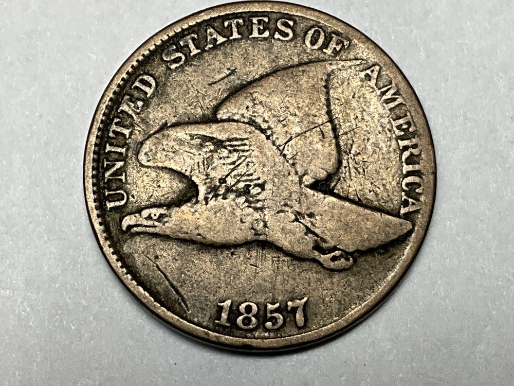 1857 Flying Eagle Cent #2 See Photos