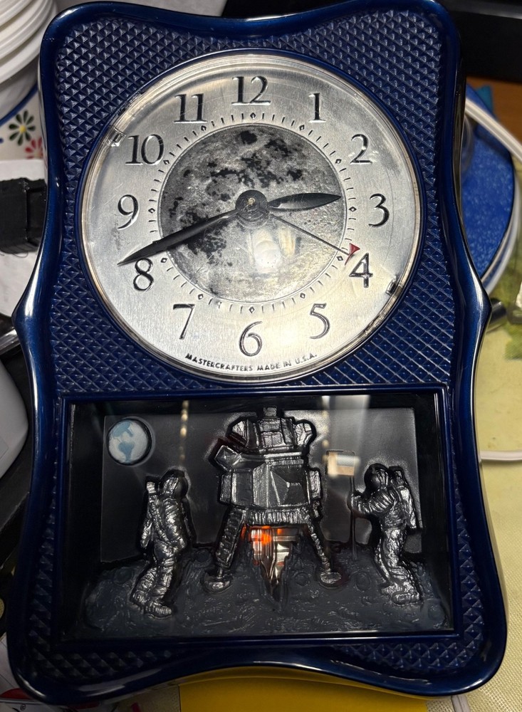 Apollo Clock Mastercrafters Space Clock “fully loaded” version model A-11