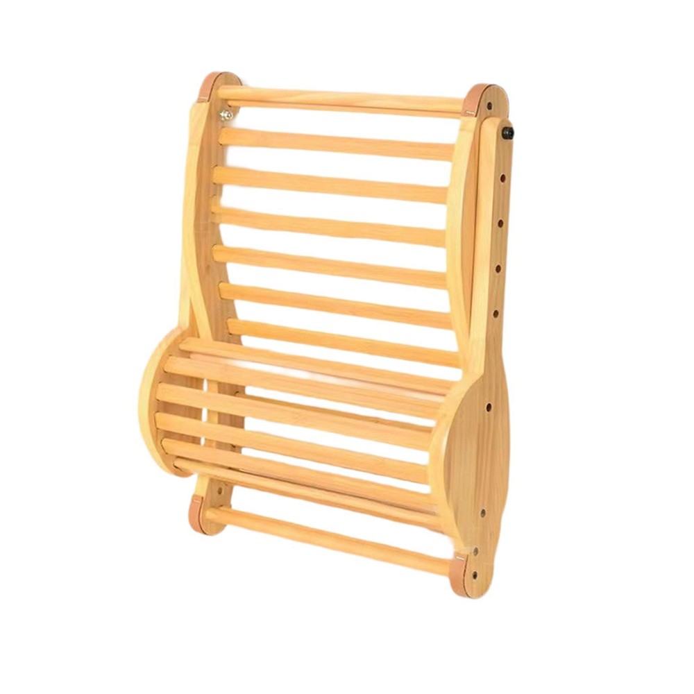Sauna Backrest with Headrest Comfortable Sauna Accessories for Meditation