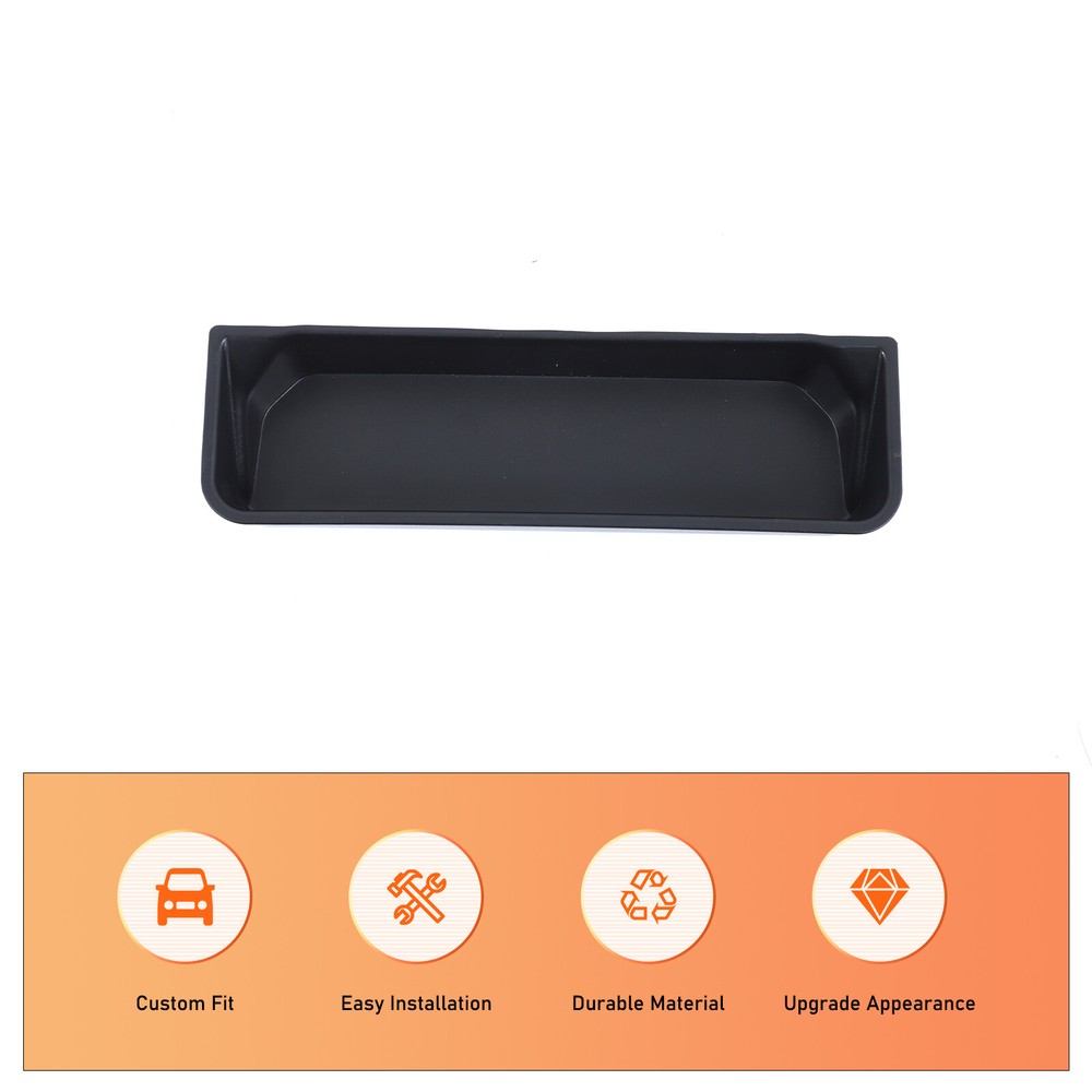 Black ABS Armrest Box Front Storage Box For Ford Ranger 2023-2024