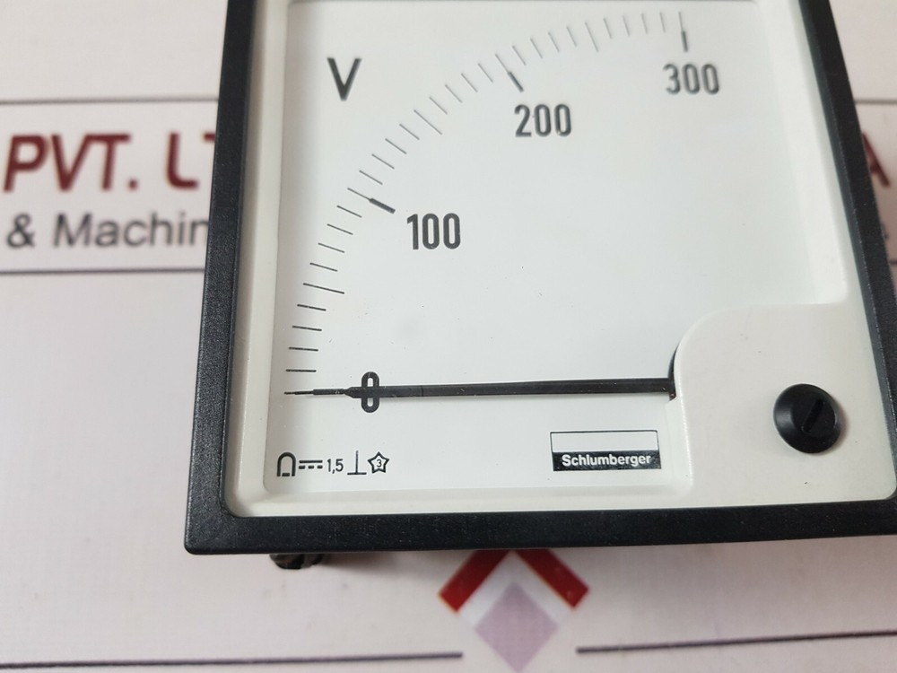 Schlumberger s2624 4949 voltmeter
