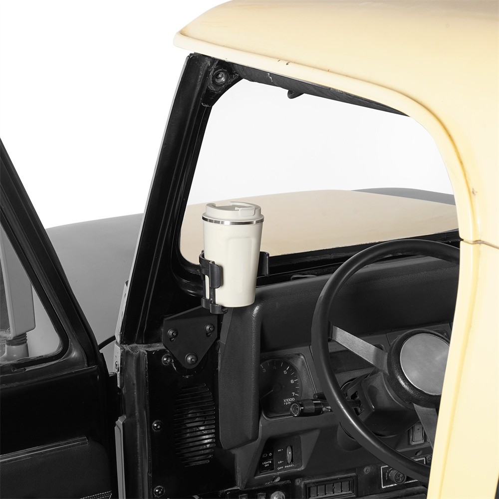 Fit 87-95 Jeep Wrangler YJ Multi-Function Drink Cup Holder Phone Mount Bracket