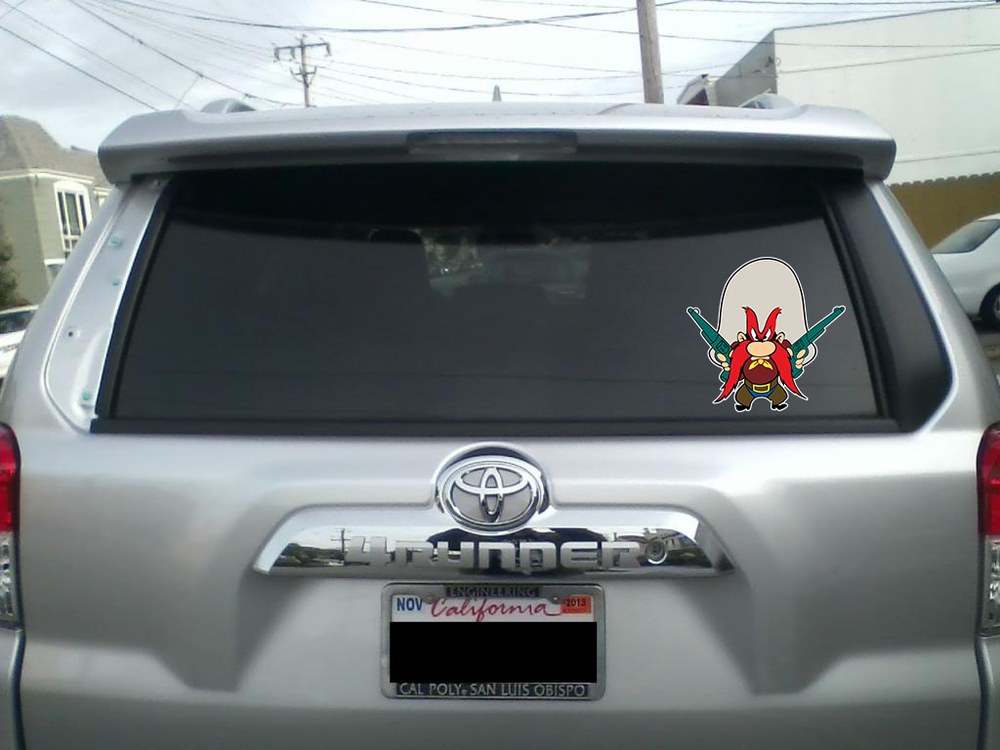 Yosemite Sam Sticker / Vinyl Decal | 10 Sizes!! with TRACKING