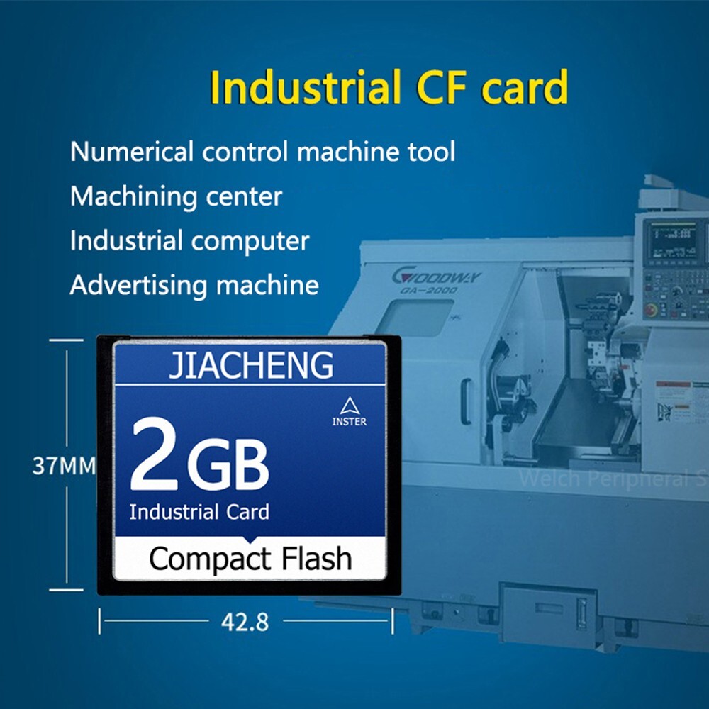 High Speed CF Memory Card 32MB-8GB industrial Compact Flash Card For Camera CNC