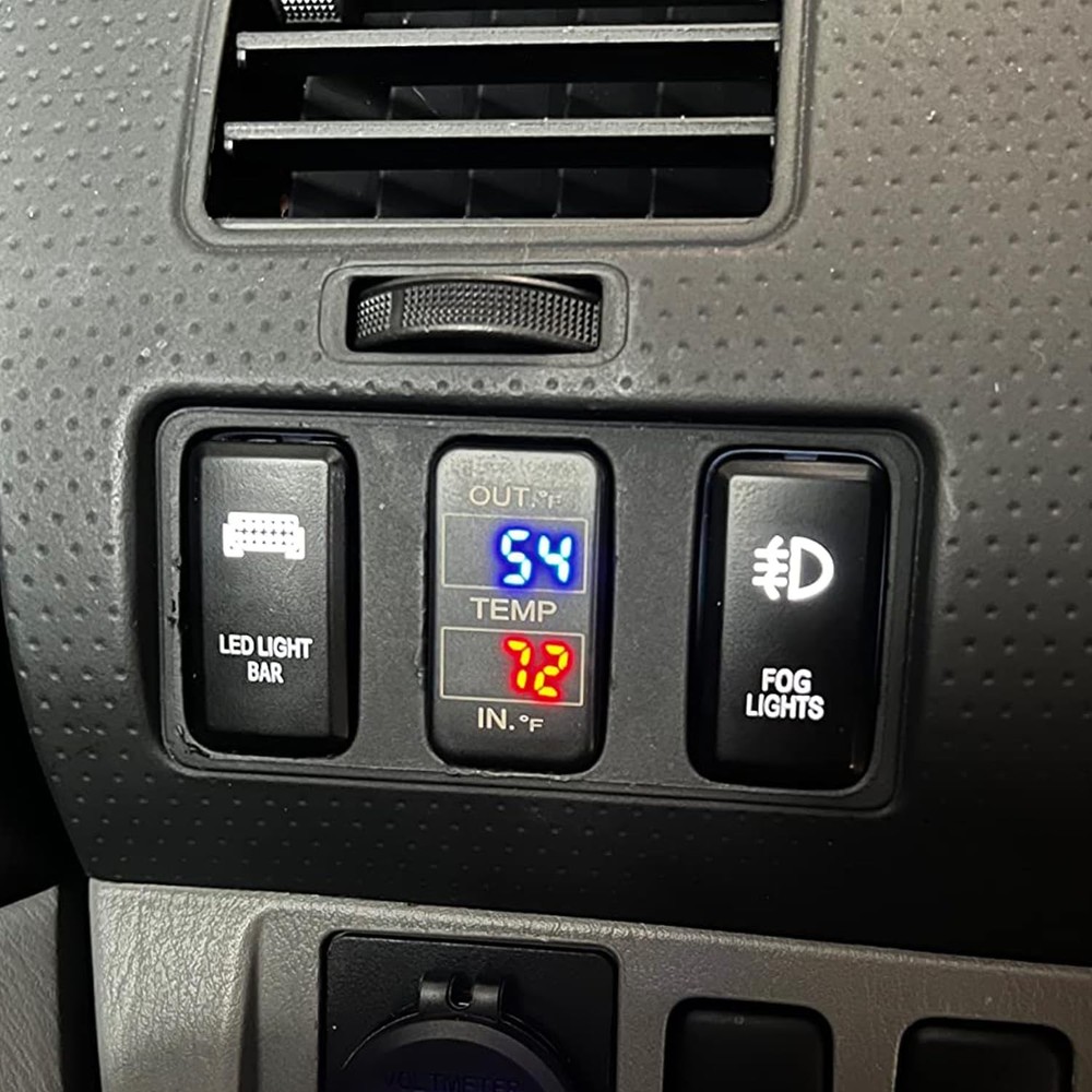 Car Internal and External Temperature Fahrenheit (Type B)