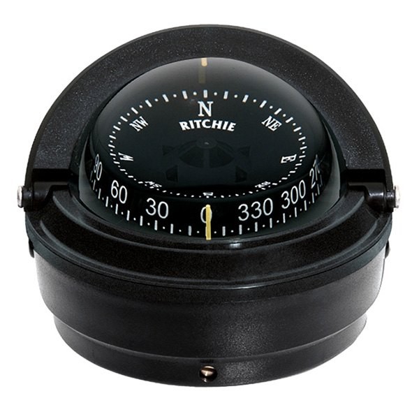 Ritchie S-87 Voyager Black Binnacle/Surface Mount Compass