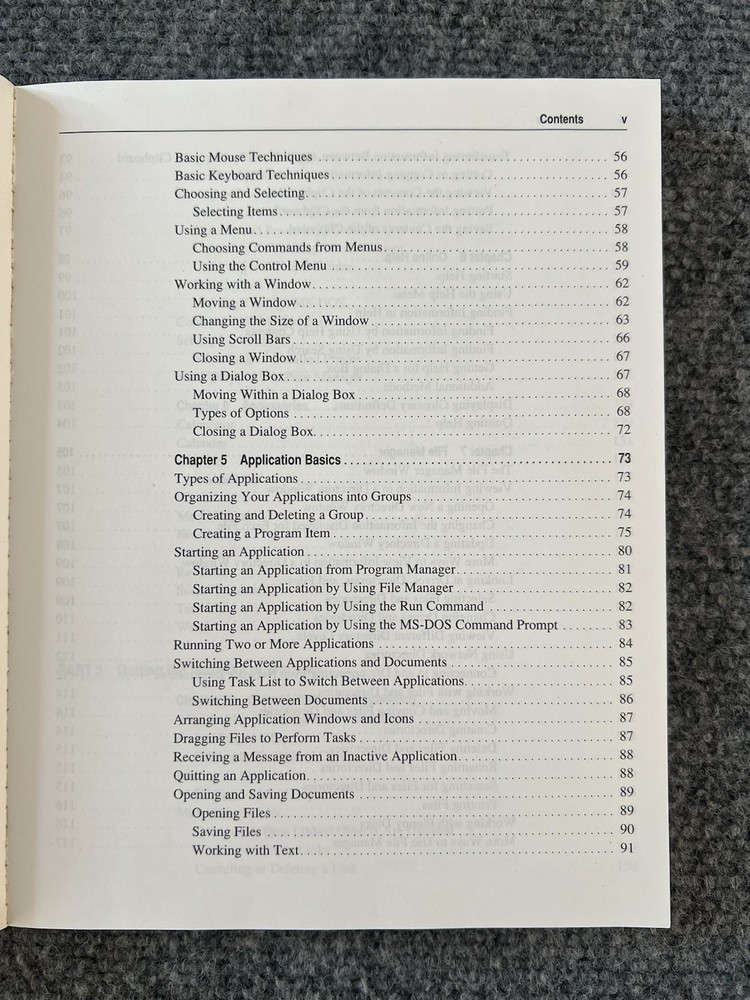 MICROSOFT WINDOWS 3.1 User's Guide Book (Vintage, 1993)