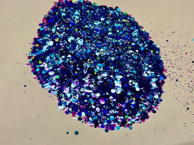 "Mermaid Kisses" Chunky Glitter